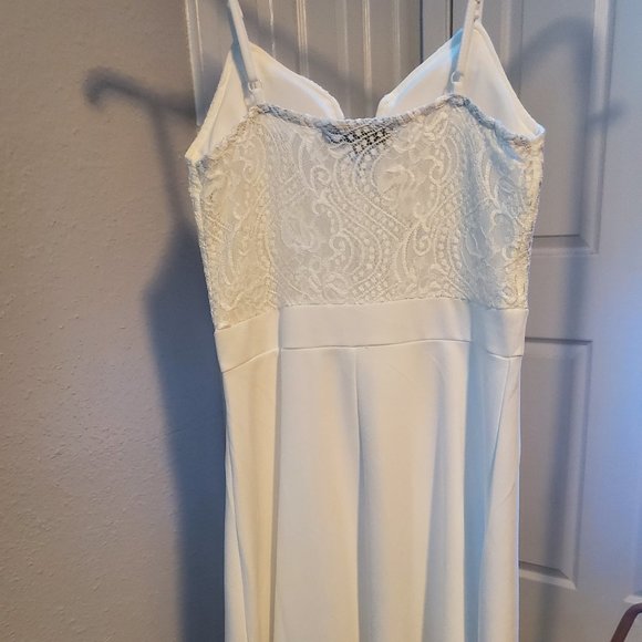 Almost Famous Juniors' High Low Skater Dress - Picture 5 of 8